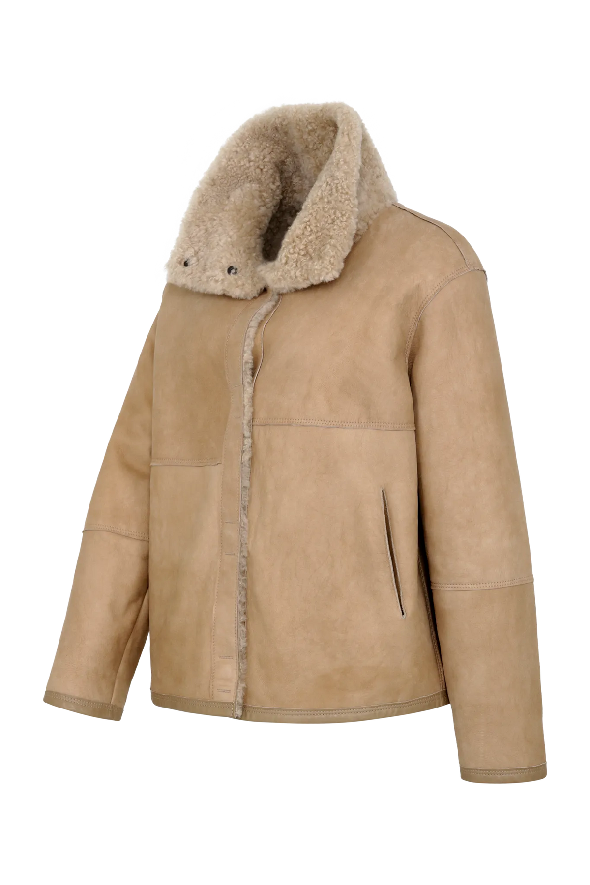 Chaqueta de piel de borrego Dolli