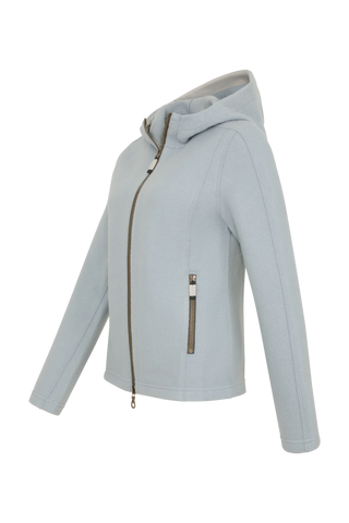Hooded Merino Wool Jacket - Rania