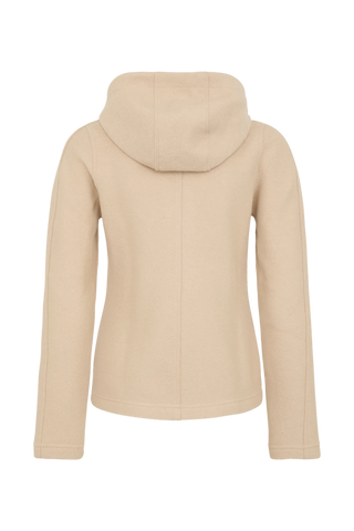 Hooded Merino Wool Jacket - Rania
