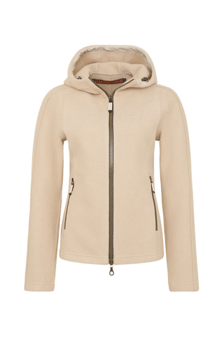 Hooded Merino Wool Jacket - Rania