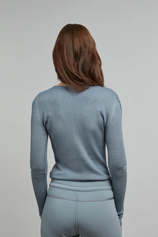 Avril Rubino Knit Crewneck Shirt