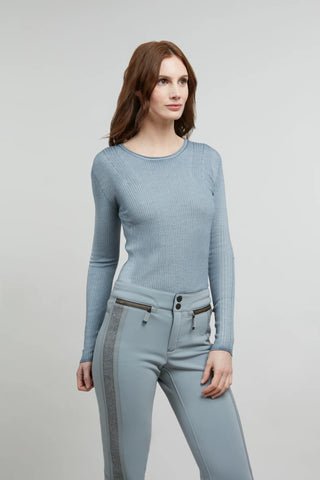 Avril Rubino Knit Crewneck Shirt
