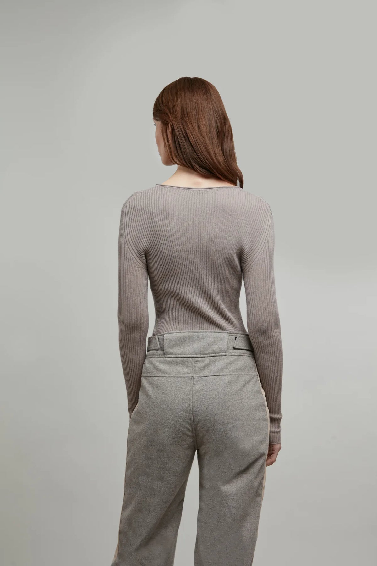 Avril Rubino Knit Crewneck Shirt