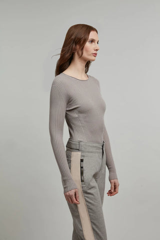 Rubino Knit Crewneck Shirt - Avril