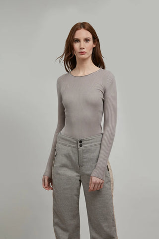 Rubino Knit Crewneck Shirt - Avril