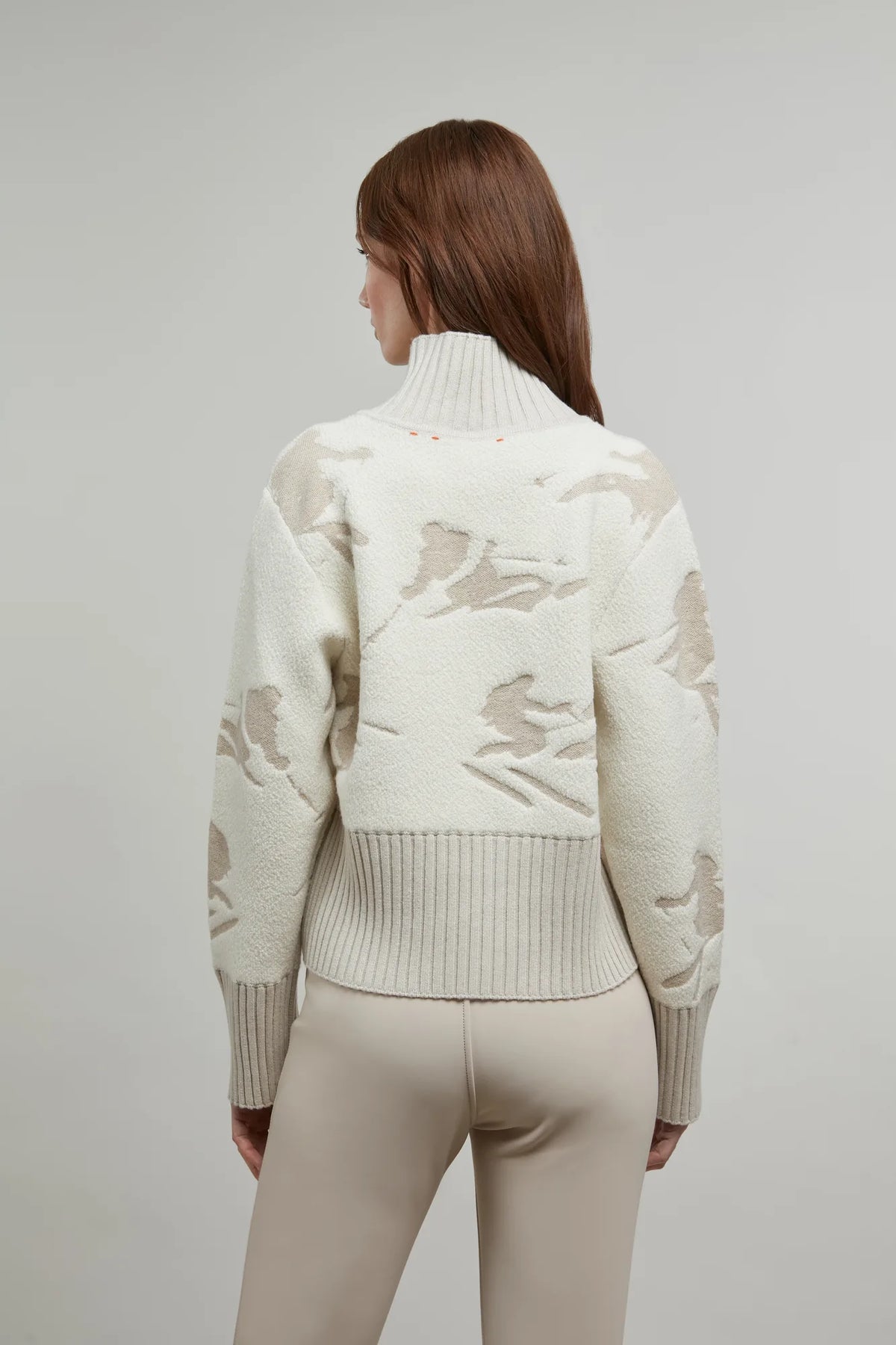 Tanja Merino Jacquard Knit Jacket