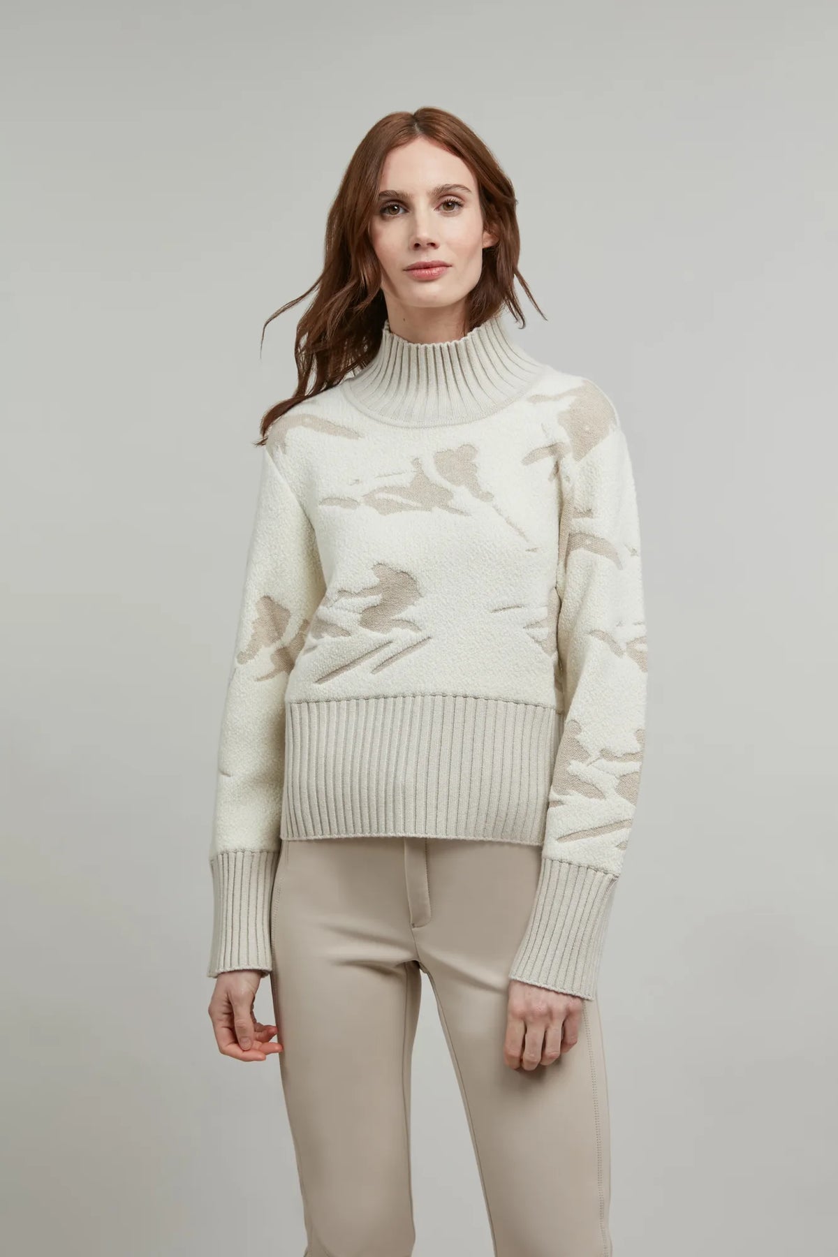 Tanja Merino Jacquard Knit Jacket
