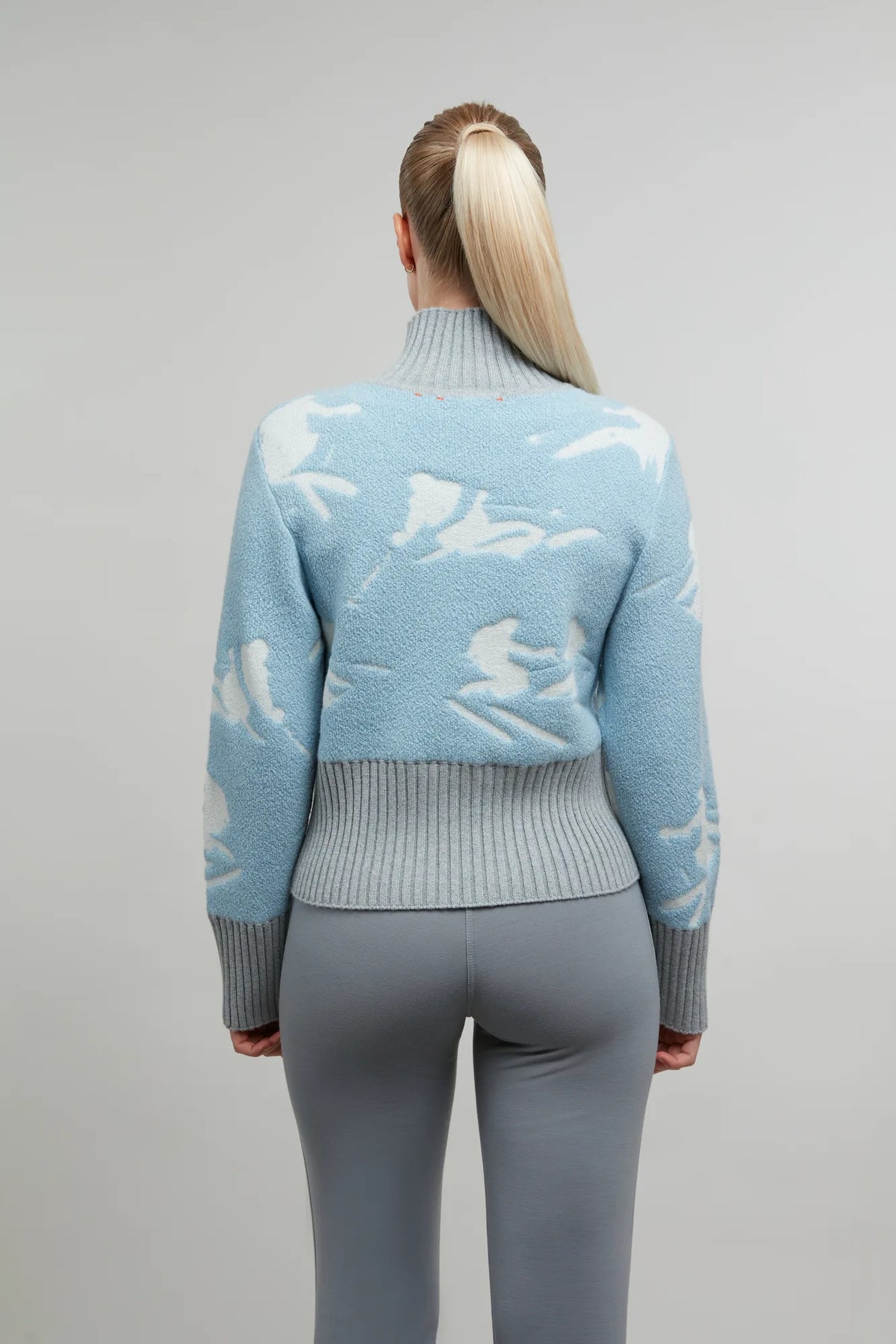 Tanja Merino Jacquard Knit Jacket