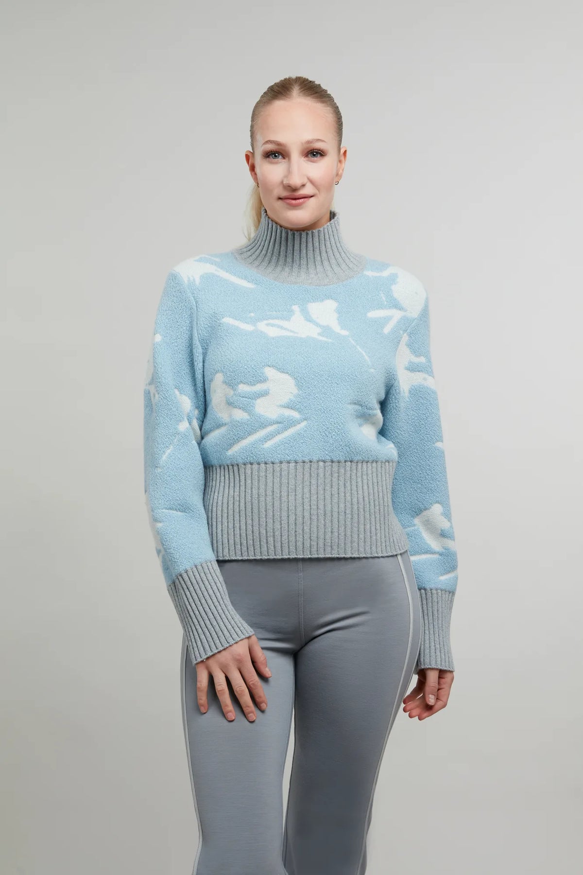Tanja Merino Jacquard Knit Jacket