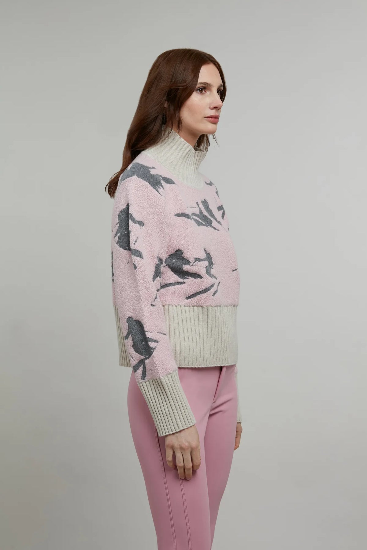 Tanja Merino Jacquard Knit Jacket