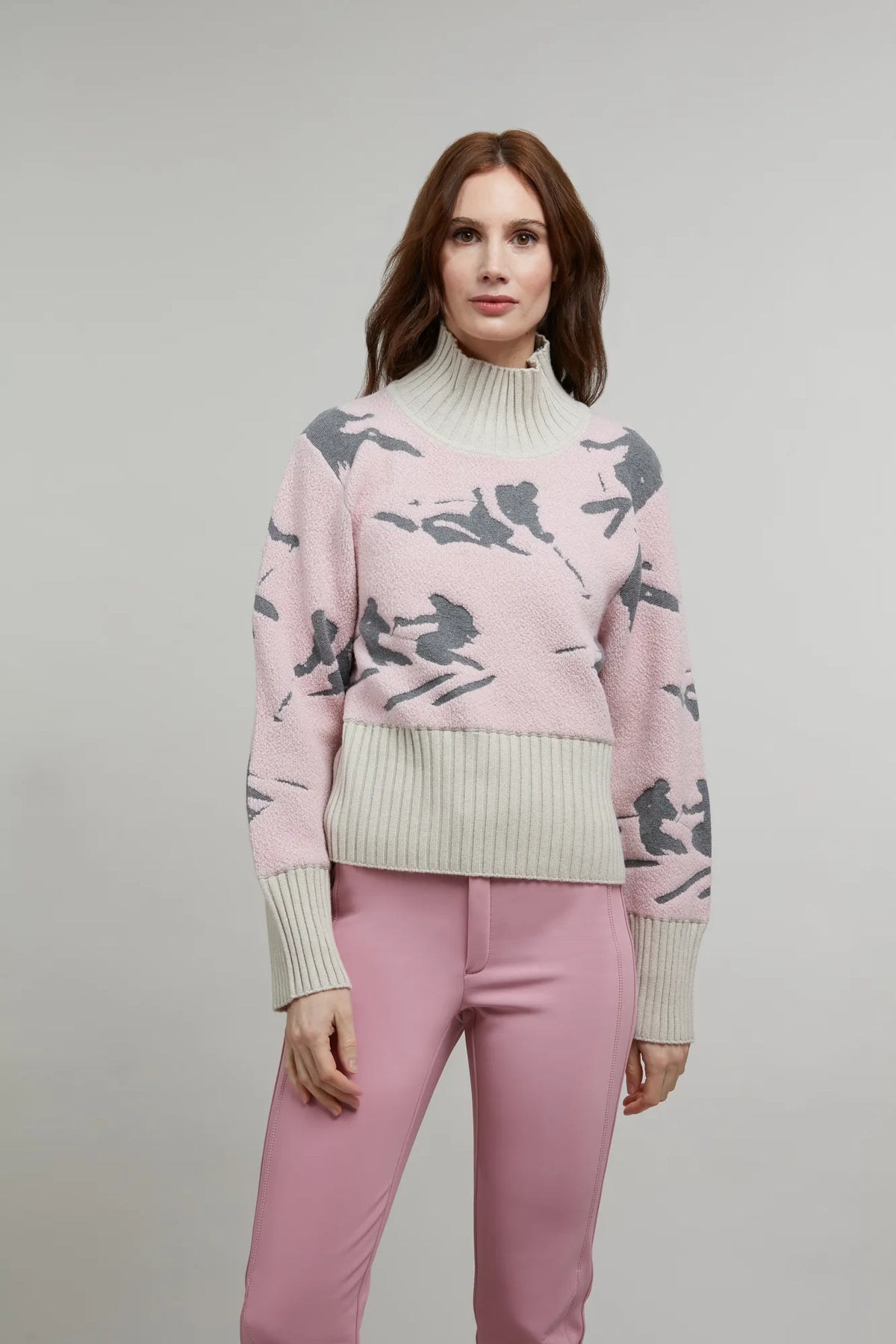 Tanja Merino Jacquard Knit Jacket