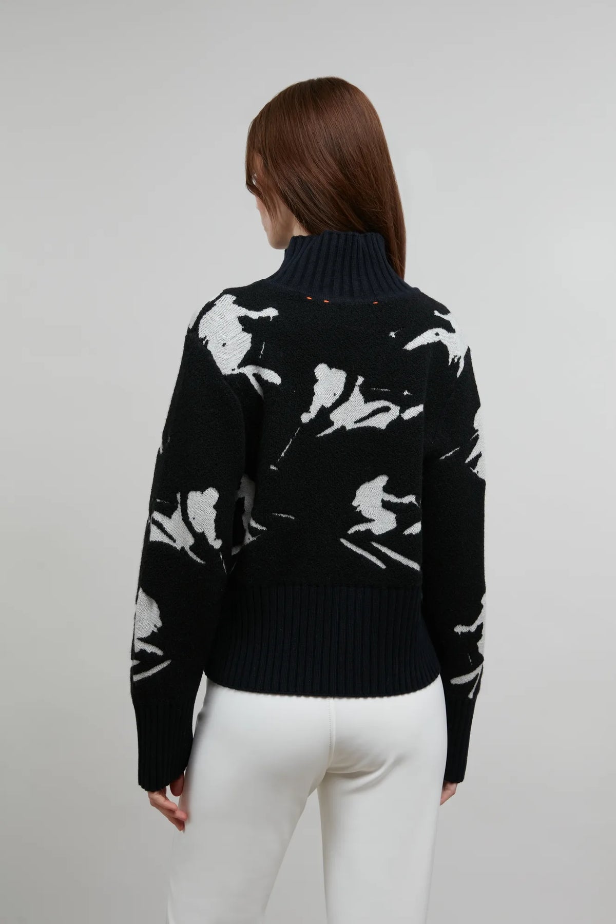 Tanja Merino Jacquard Knit Jacket