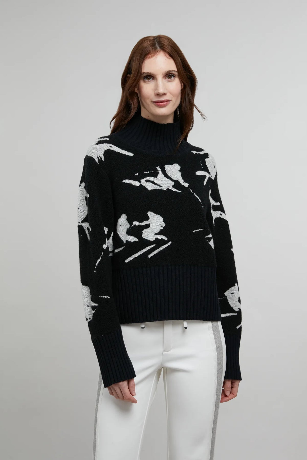 Tanja Merino Jacquard Knit Jacket