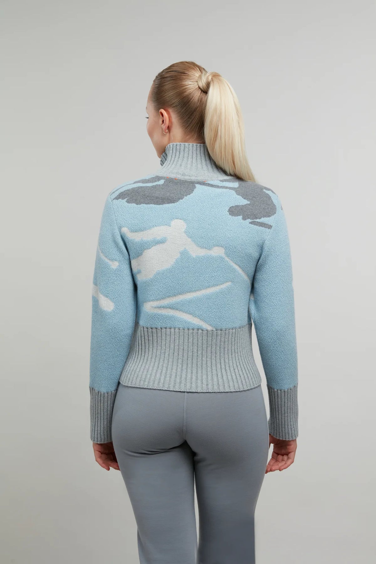 Ingrid Merino Jacquard Knit Jacket
