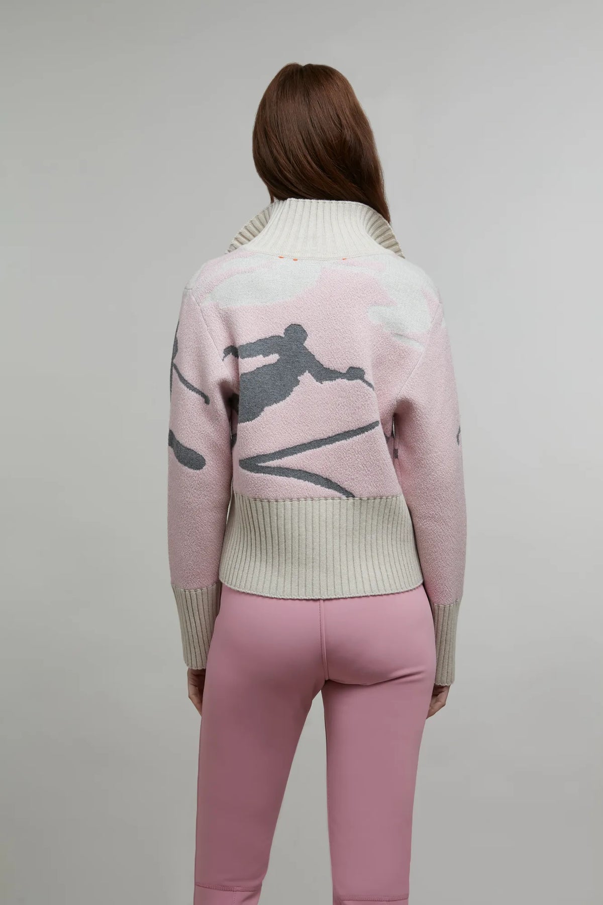 Ingrid Merino Jacquard Knit Jacket