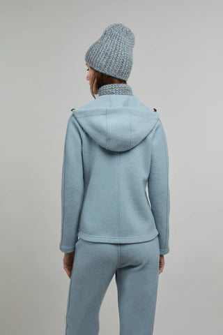 Hooded Merino Wool Jacket - Rania