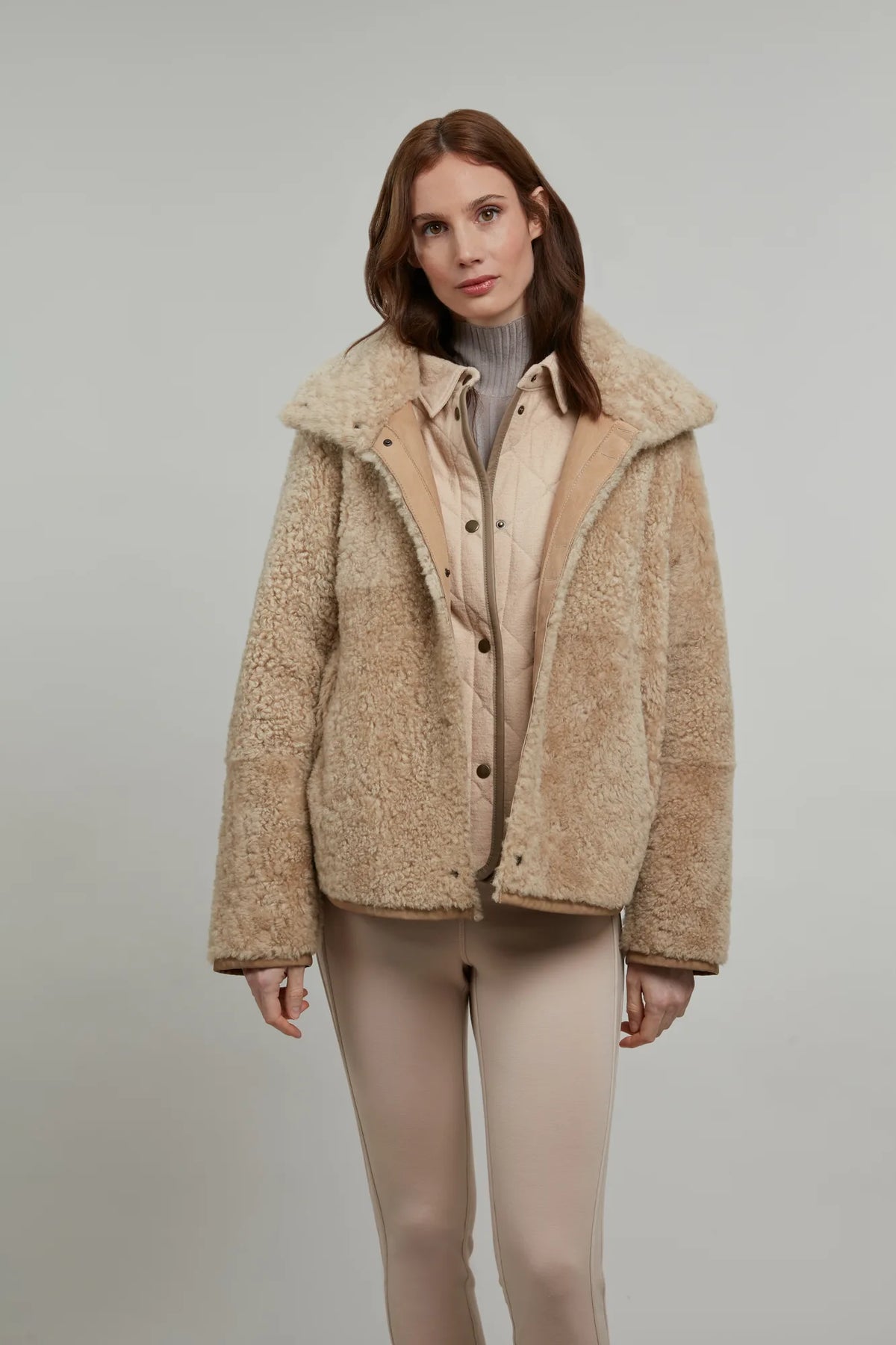 Chaqueta de piel de borrego Dolli