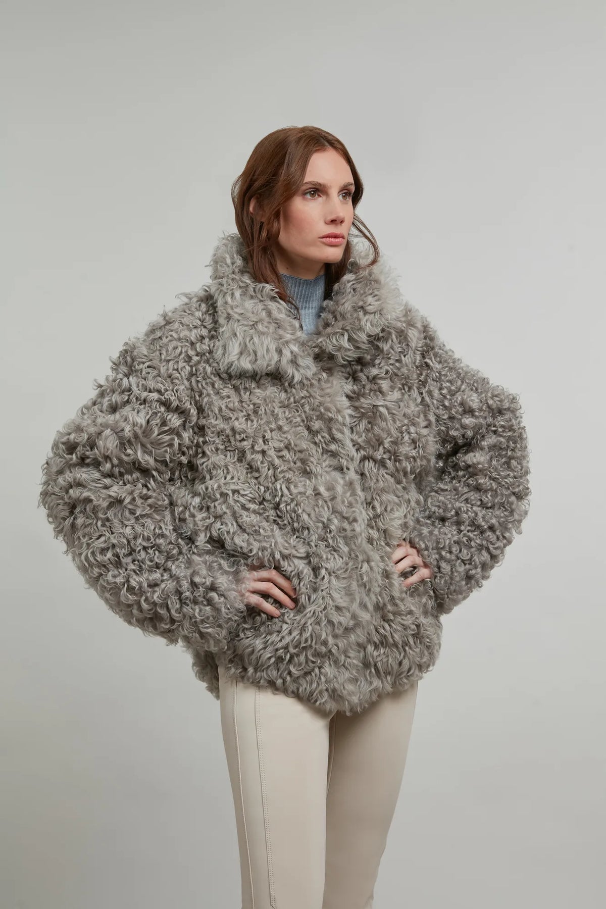 Chaqueta de piel de cordero alpina - Dolli