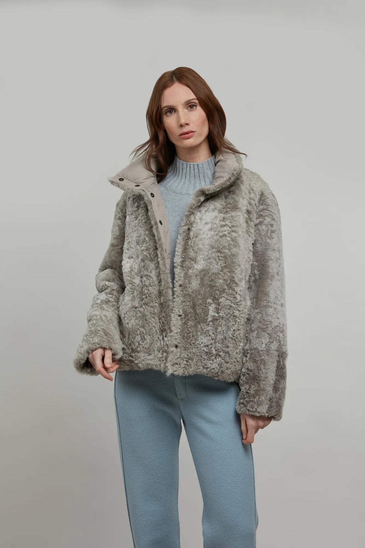 Alea Shearling Down Jacket