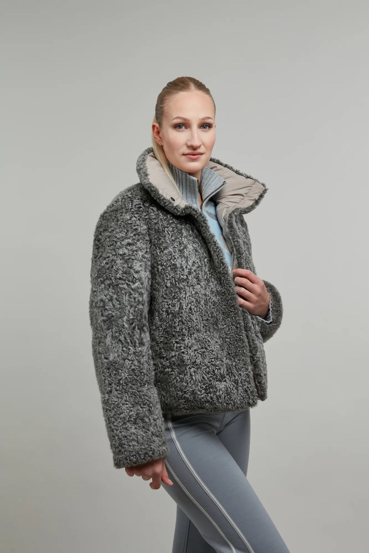 Alea Shearling Down Jacket