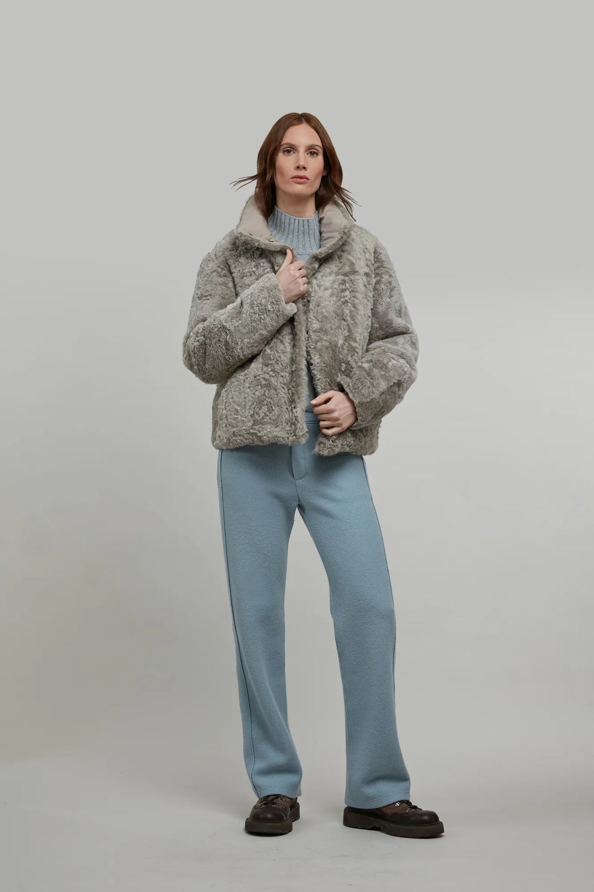 Alea Shearling Down Jacket