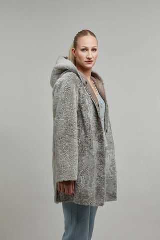 Lambskin Coat - Olivera