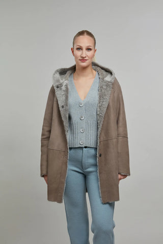Lambskin Coat - Olivera