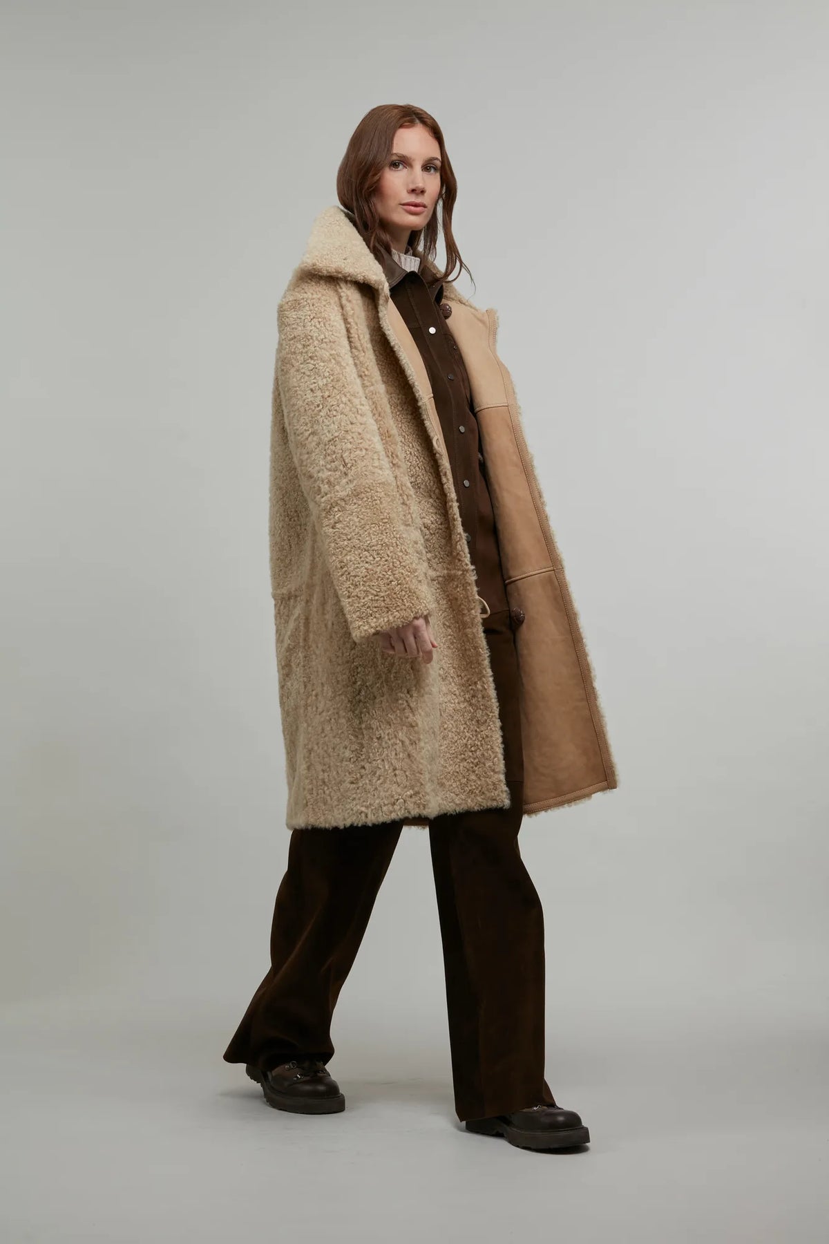 Josefin Shearling Coat