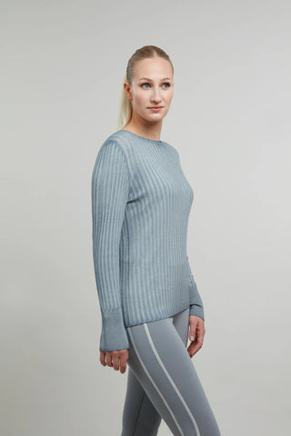 Camelia Rubino Knit Crewneck Sweater