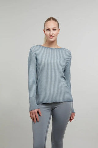 Camelia Rubino Knit Crewneck Sweater