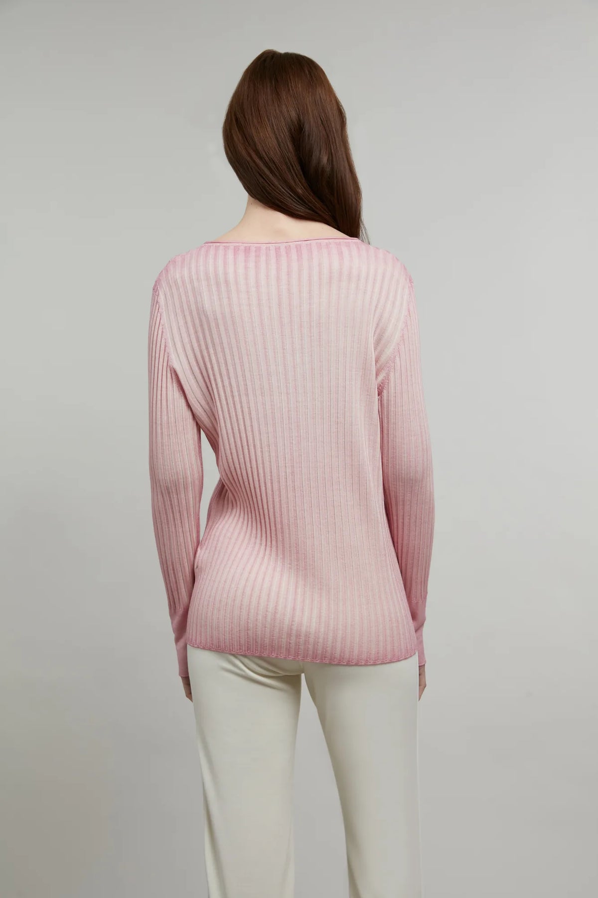 Camelia Rubino Knit Crewneck Sweater