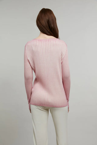 Camelia Rubino Knit Crewneck Sweater