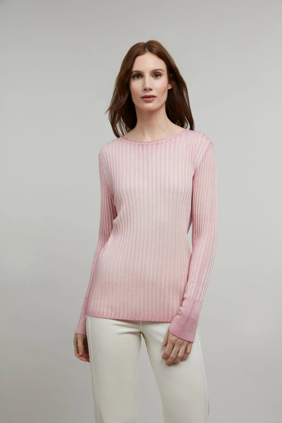 Camelia Rubino Knit Crewneck Sweater