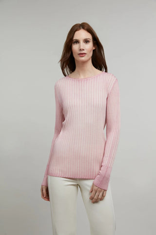 Camelia Rubino Knit Crewneck Sweater