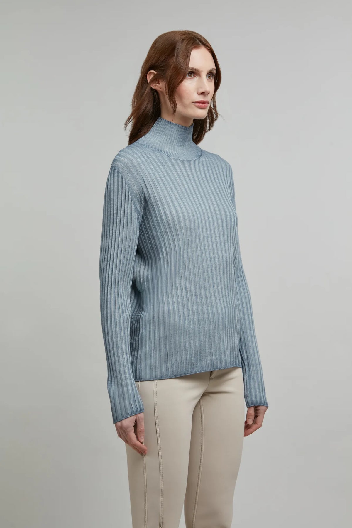 Marleen Rubino Knit Turtleneck Sweater