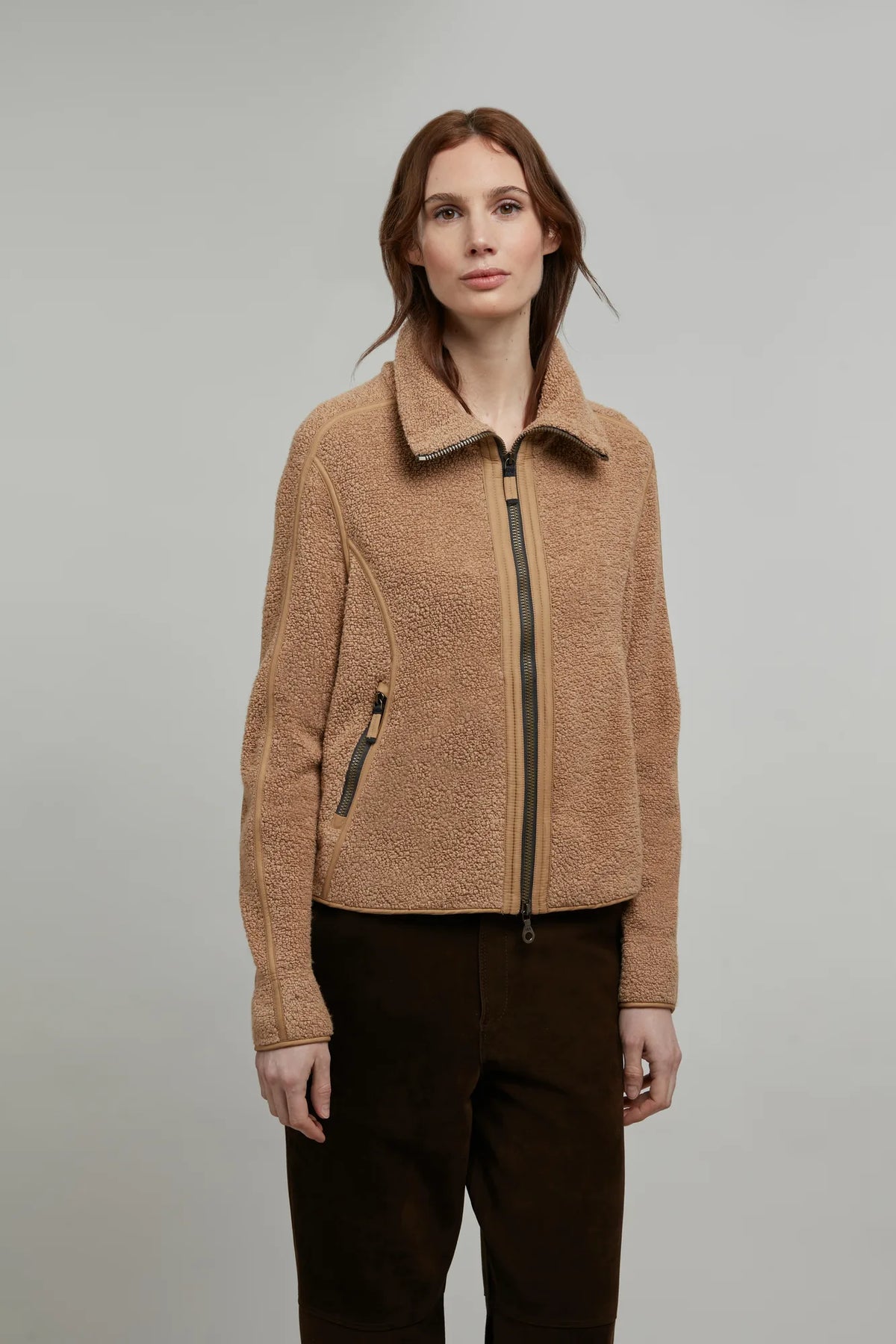 Juliana Cashmere Teddy Jacket