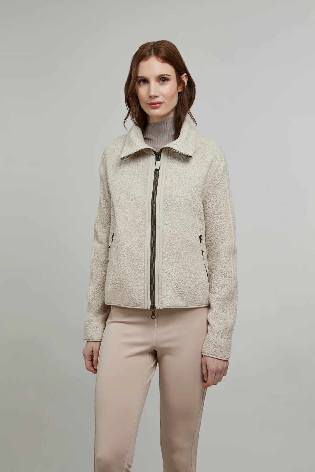 Juliana Cashmere Teddy Jacket