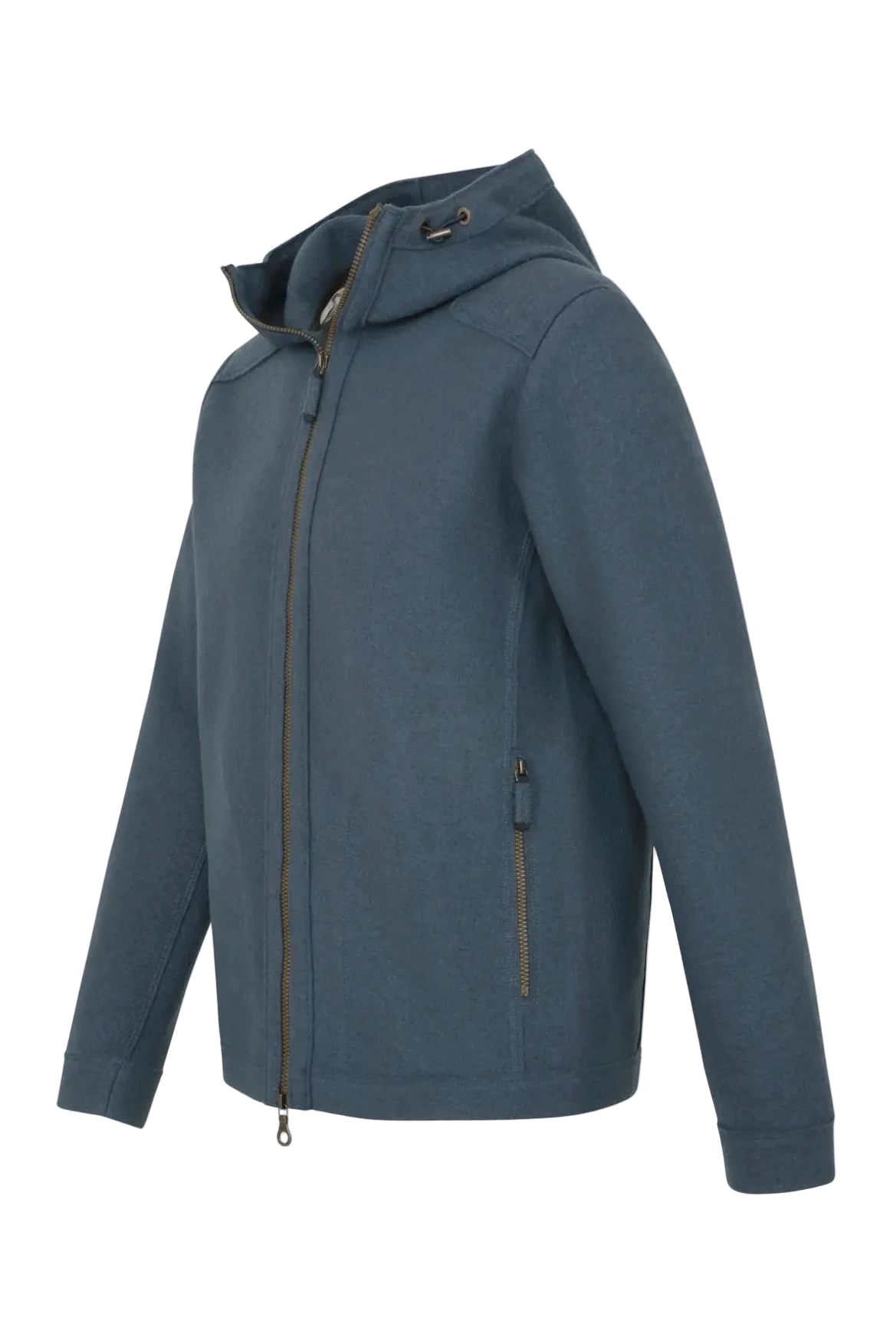 Phil Boiled Wool Hooded Jacket