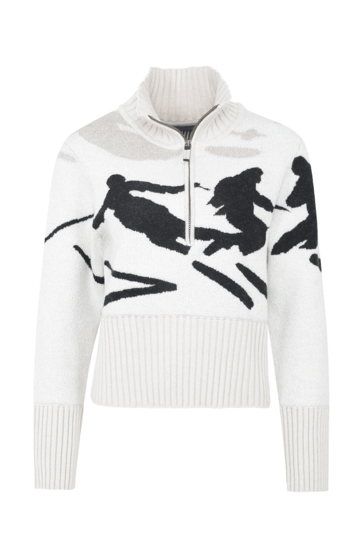 Ingrid Merino Jacquard Knit Jacket