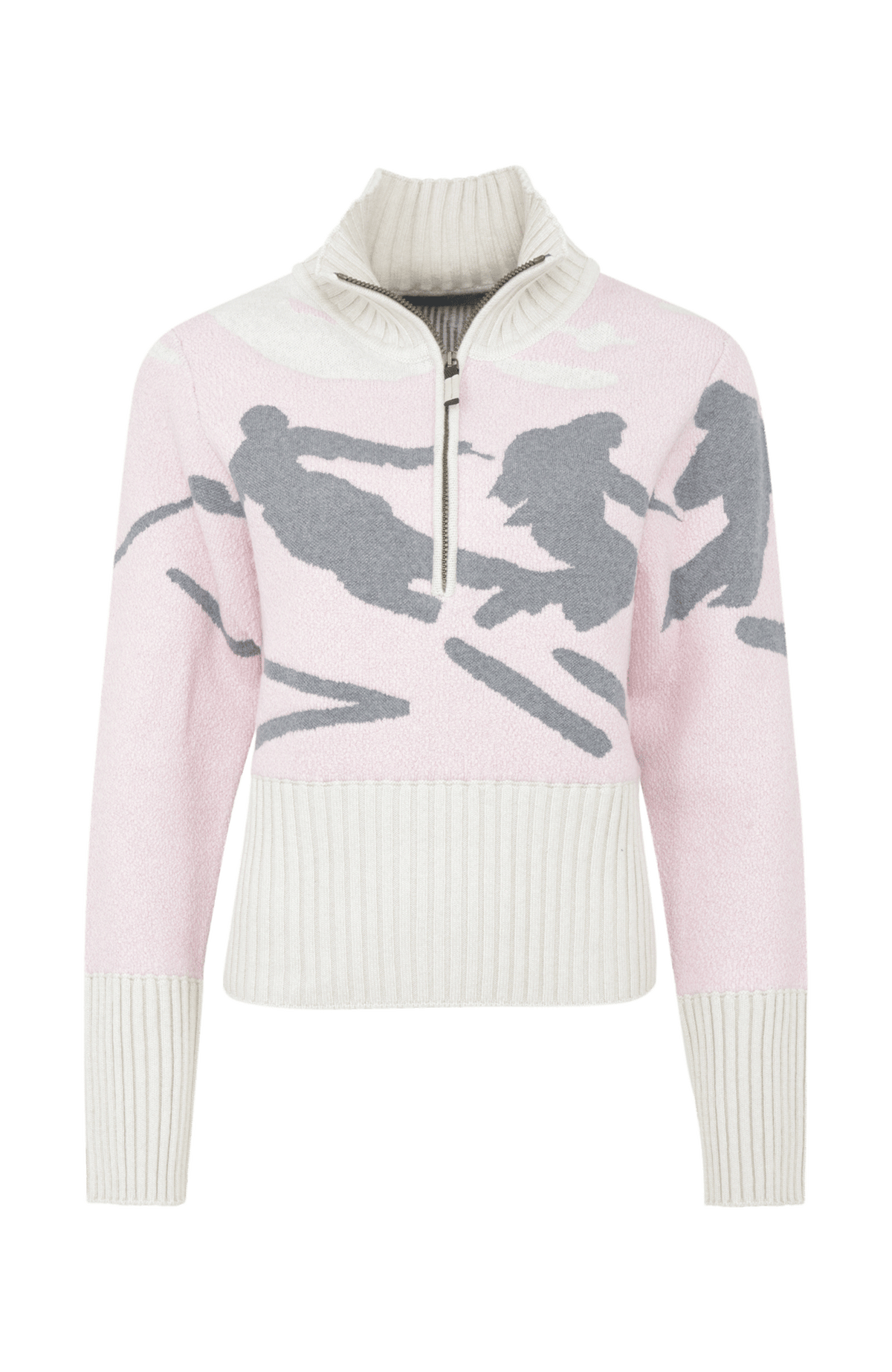 Ingrid Merino Jacquard Knit Jacket