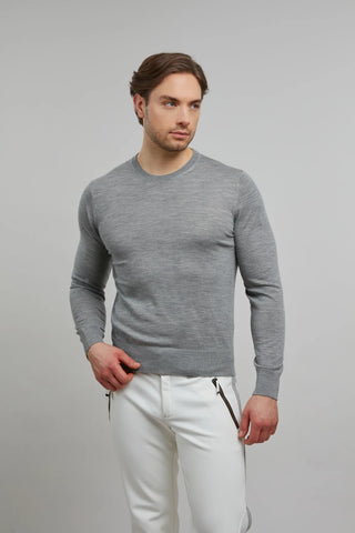 Lightweight Merino Wool Crewneck Sweater - Jones