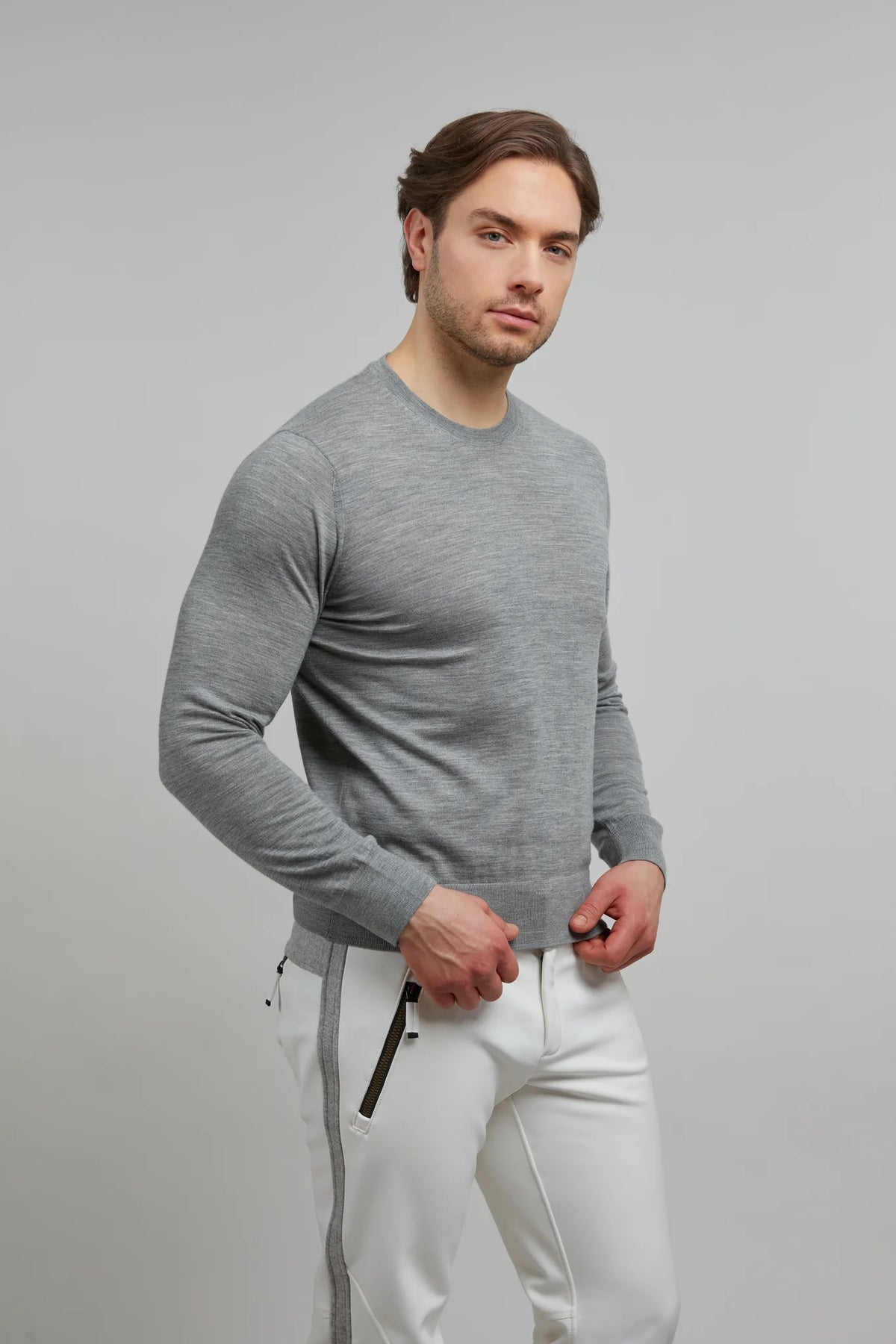 Jones Lightweight Merino Crewneck Sweater