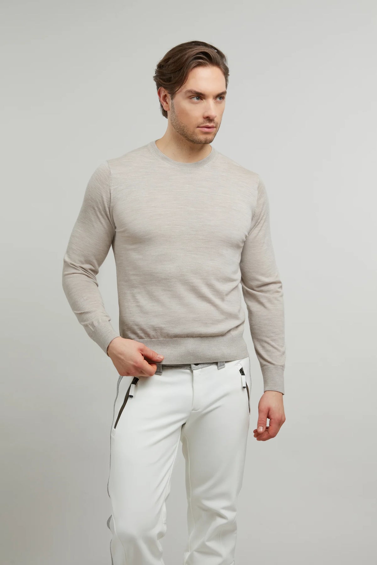Jones Lightweight Merino Crewneck Sweater