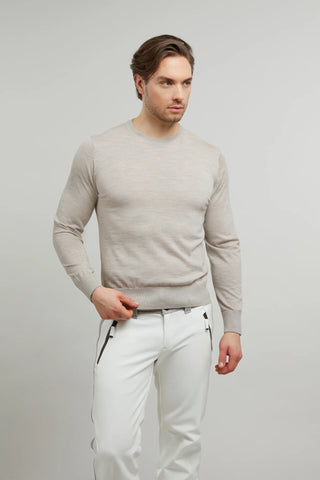 Lightweight Merino Wool Crewneck Sweater - Jones