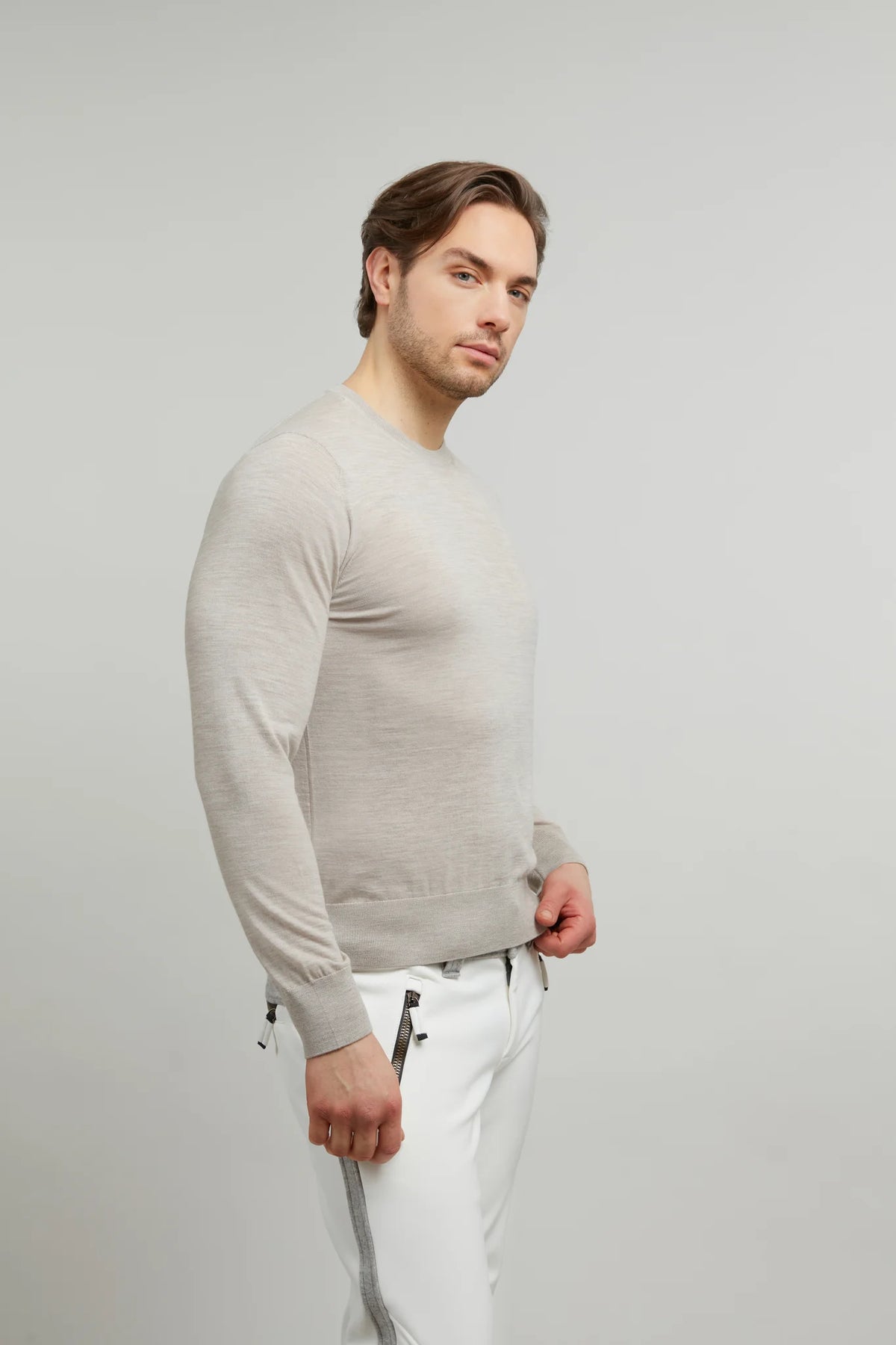 Jones Lightweight Merino Crewneck Sweater
