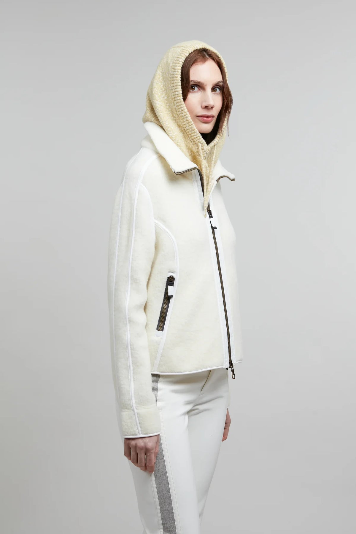 Juliana Biodegradable Wool Fleece Jacket