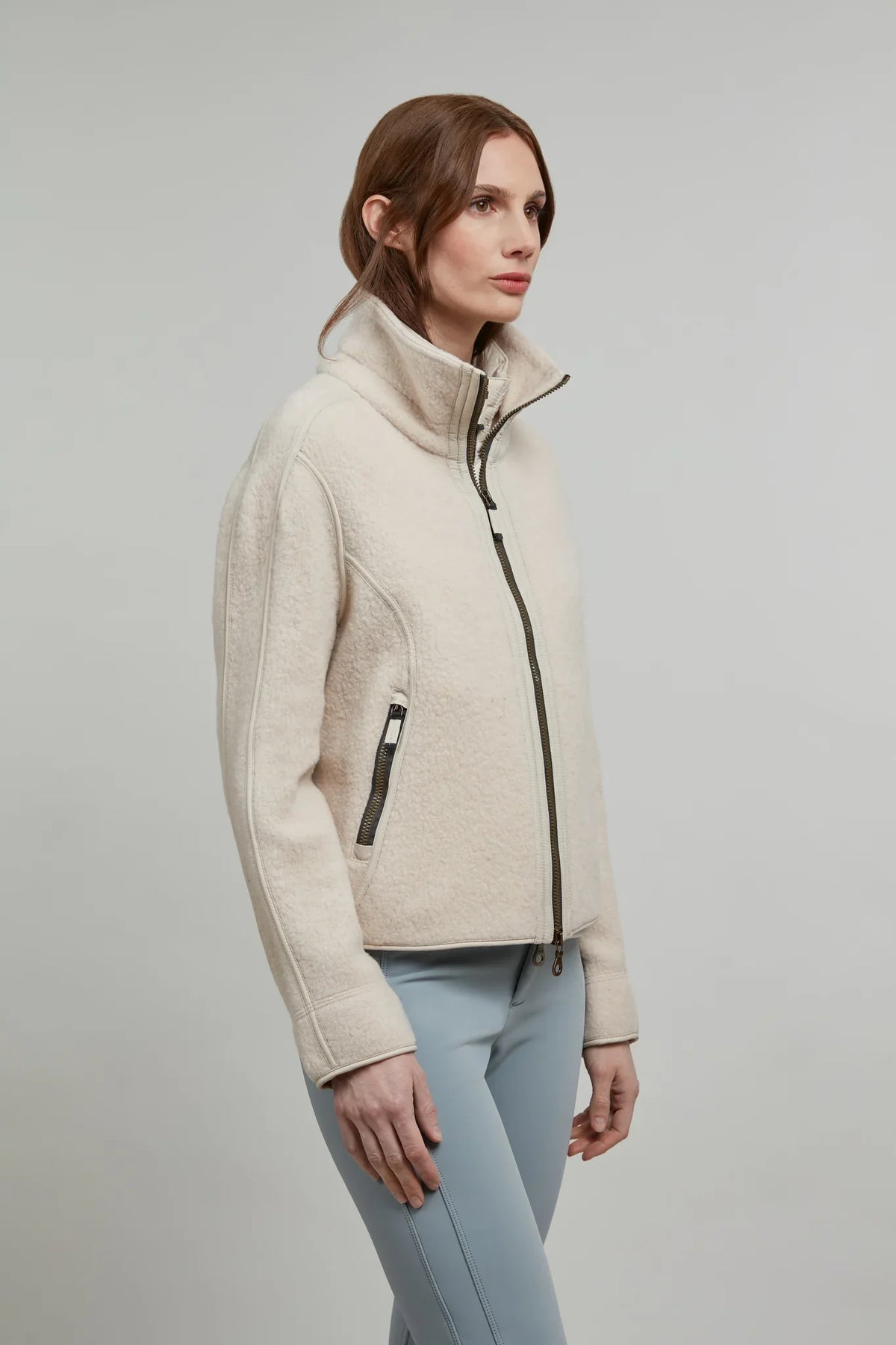 Juliana Biodegradable Wool Fleece Jacket