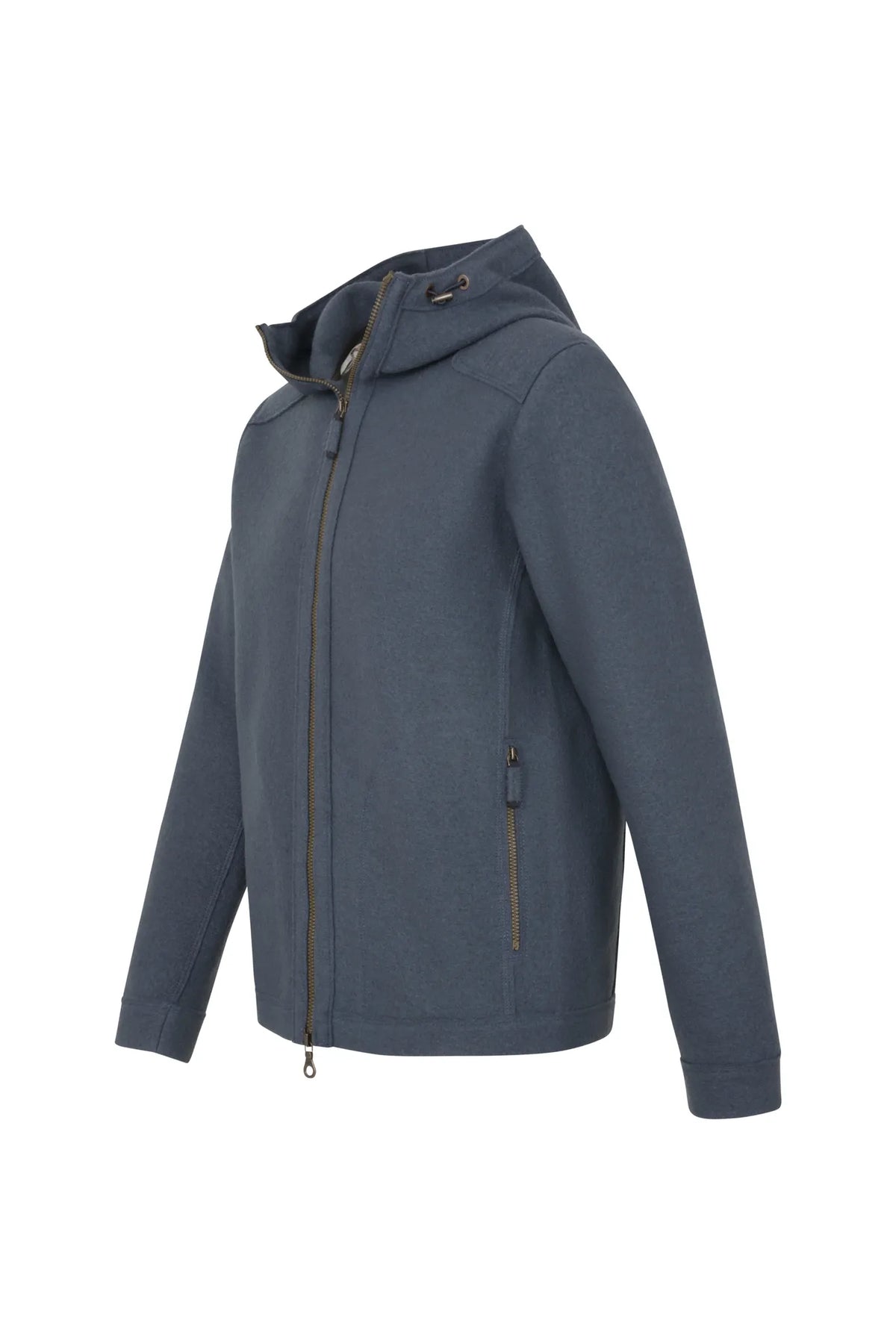 Phil Boiled Wool Hooded Jacket