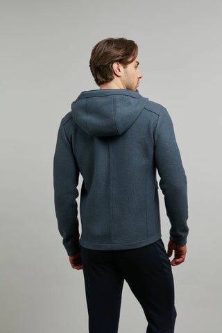 Phil Boiled Wool Hooded Jacket