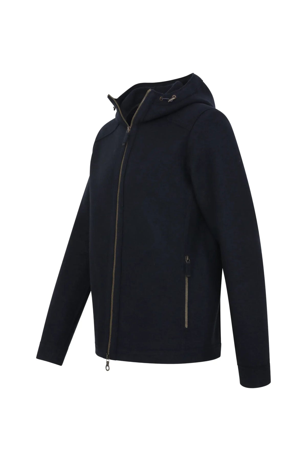 Phil Boiled Wool Hooded Jacket